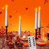 Flameless Taper Candles LED Window Candles Decoration 27cm Timer with Remote for Holiday Bedroom Table Party Celebration