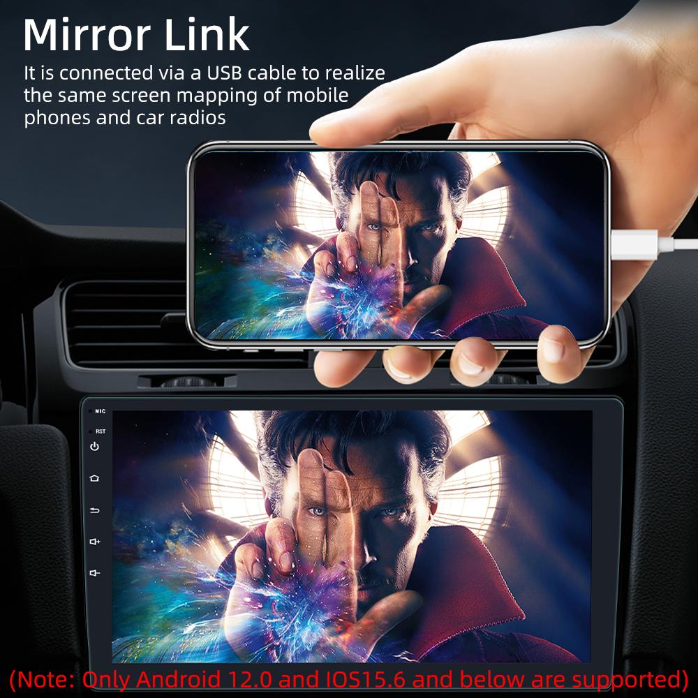 Radiou Auto Hippcron Android 11 1 Din Autoradio 2G 32G Universal 7"/9" WIFI GPS Bluetooth Audio Multimedia Video Player