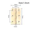 3.5inch Door Hinges Window Accessories Furniture Hardware Cross Hinge  Cabinet Cupboard Window Door