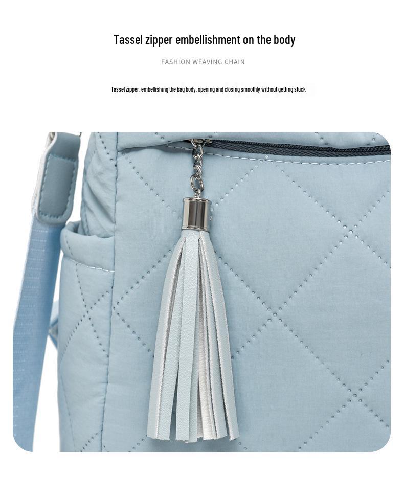 2025 Women's Multi-Use Handbag: Shoulder, Backpack, Crossbody, Plaid Design