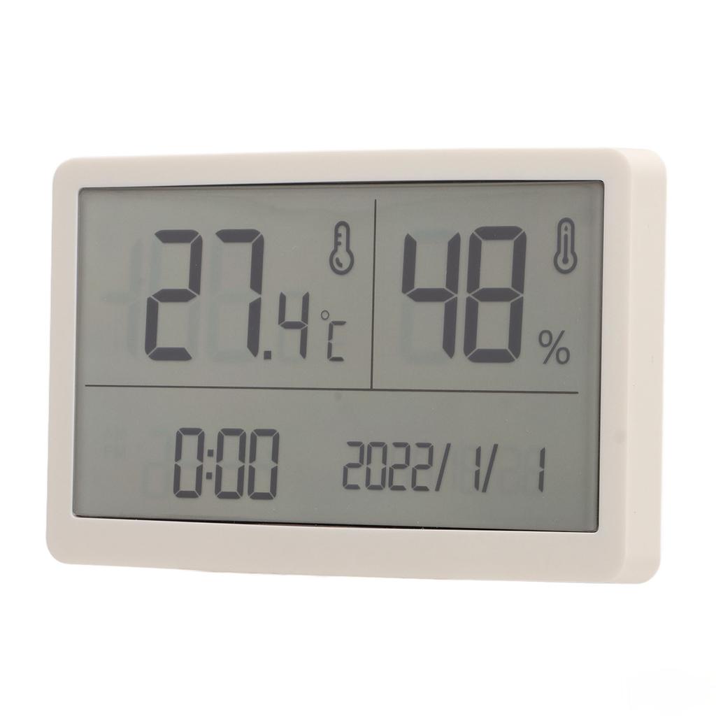 Temperature Humidity Monitor Temp Tester Digital Display Thermometer Hygrometer for Home Room