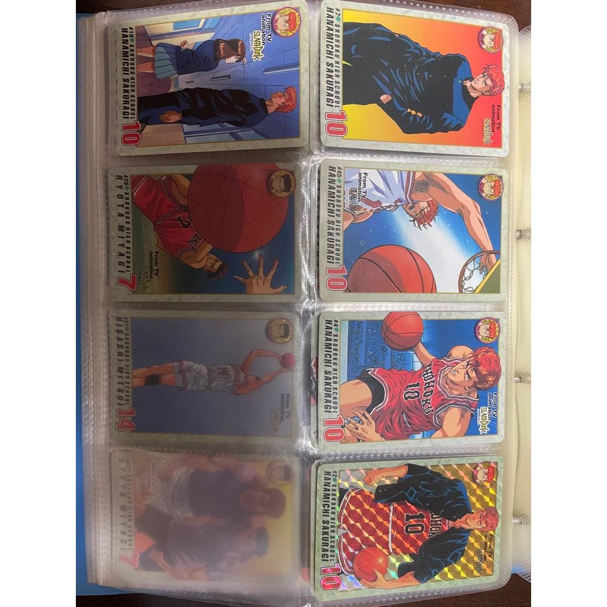 Used slam dunk carddass set