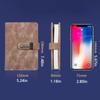 Simple Atmosphere Password Lock Notebook PU Leather Cover A5 Notebook  Classroom