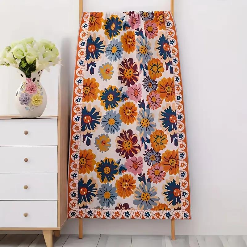 

1 шт. Впитывающее быстросохнущее банное полотенце для ванной комнаты, пляжа, жаккардовое банное полотенце из пряжи чистого хлопка, мягкое большое полотенце 80x160 см 80*160cm