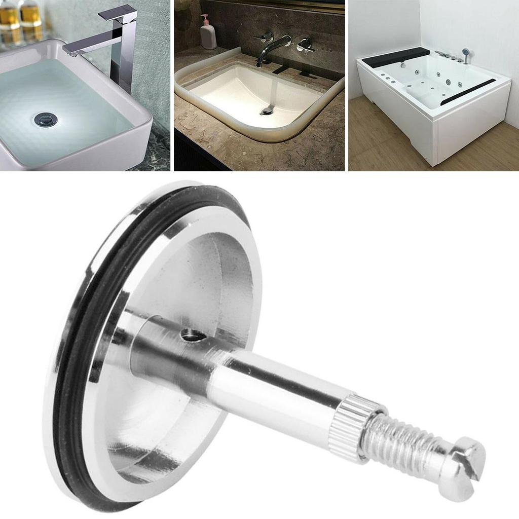 Drain Bathtub Stopper Valve Lightweight Sinks Bath Tubs Silver Tool Parts