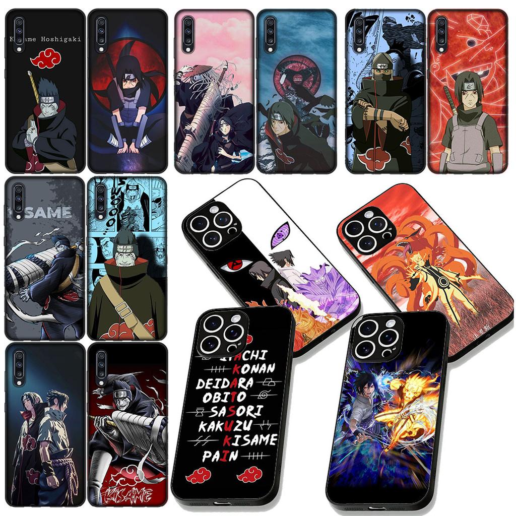Narutos KISAME Sasuke Itachi Akatsuki Phone Case for Xiaomi Redmi Note 12 11 10 A3 Pro 10A 10C 12C Note12 5G Cover Casing