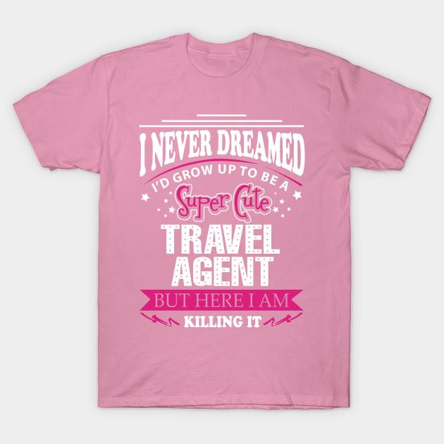 T Shirt Women Travel Agent Harajuku Print Kawaii Tshirt Summer Short Sleeve Female T-Shirt Top Tee