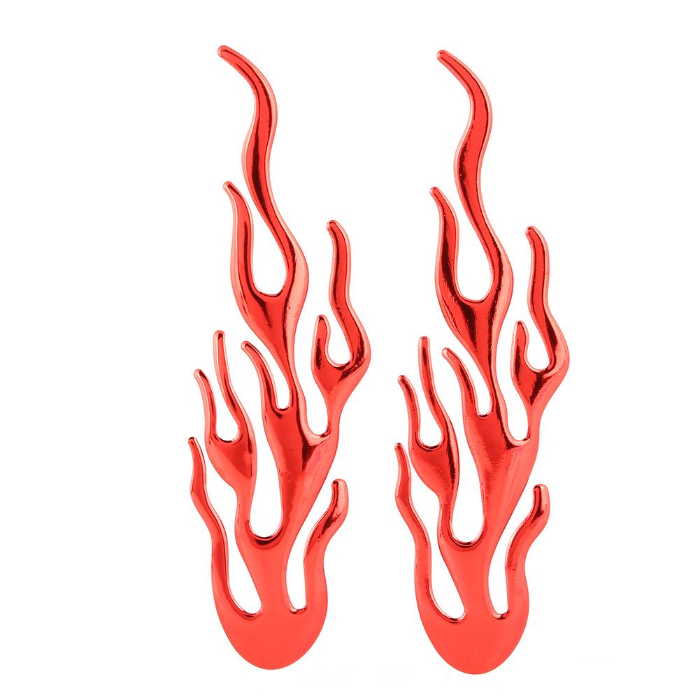 

1 пара универсальных наклеек на топливный бак мотоцикла, защитная накладка, украшение красного цвета красный