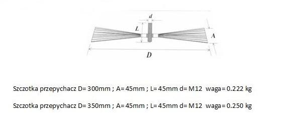 CHIMNEY CLEANER 300MM PLATE - WYC 300 B