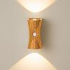 Adjustable Brightness LED Wall Lamp Wireless 3 Color Rechargeable Night Light Up Down Light Magnetic Base Motion Sensor Light
