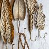 Bohemian Leaf-Shaped Wall Hanging for Bedroom or Christmas Décor