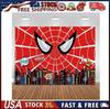 167. Red SpiderMan Super City Backdrop Banner Photo Background Birthday Decoration