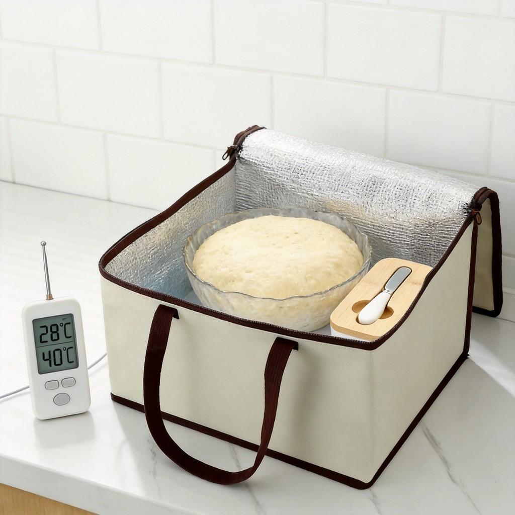 European Plug Fermentation Bag For Yogurt Bread Dumpling Rising Box With Temperature Control For Home Use