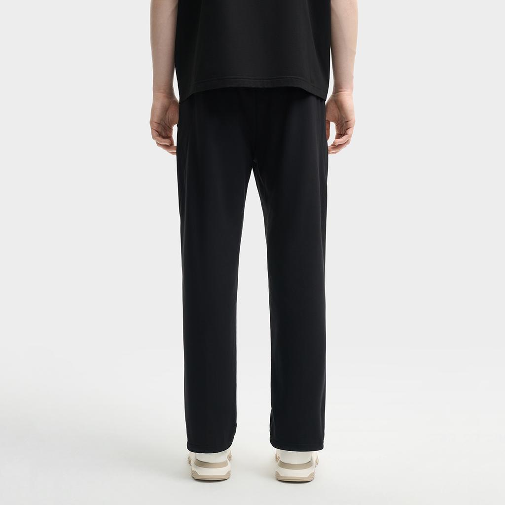 New FILA MILANO Collection Knitted Sweatpants Men's Jet Black F11M525603F-BK