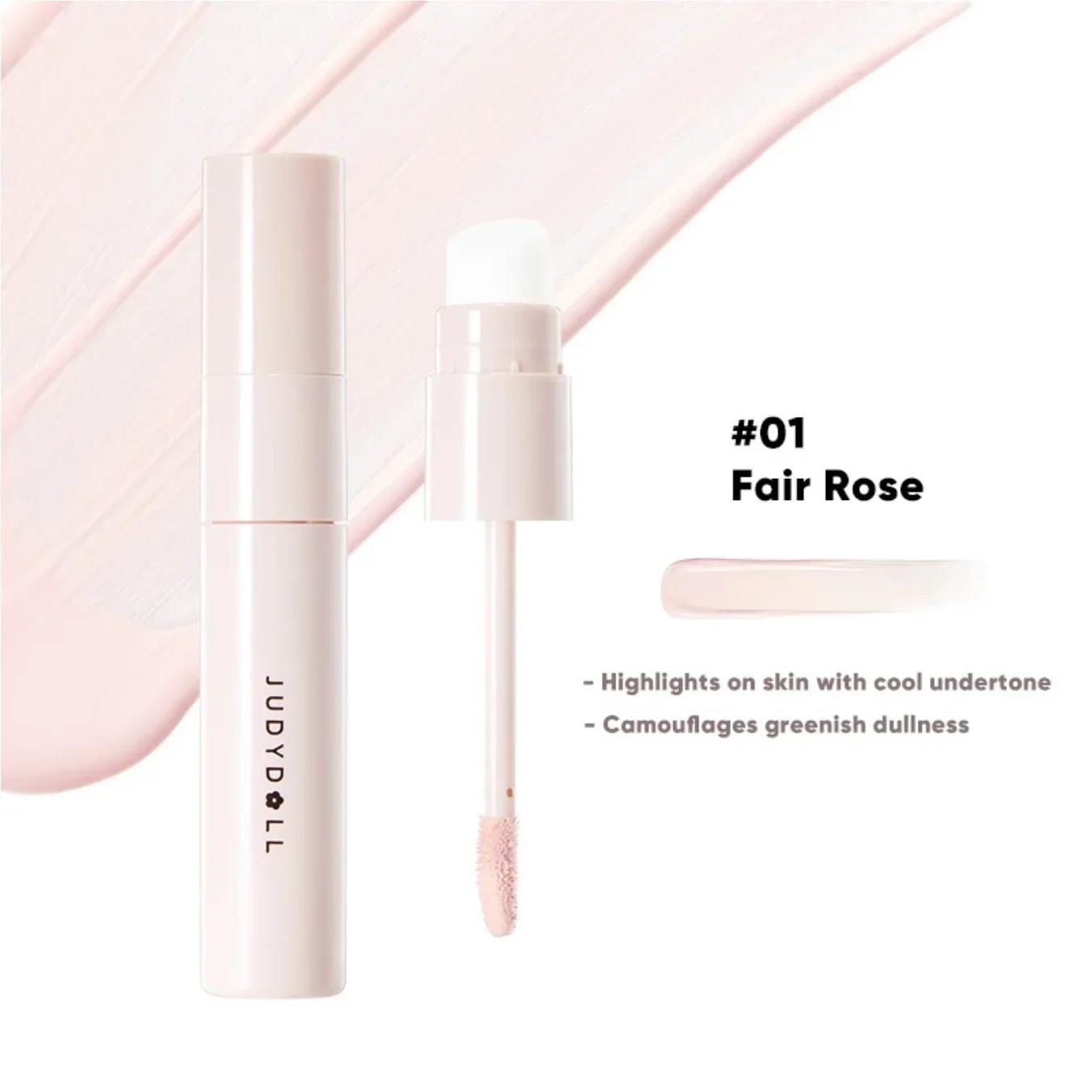 Judydoll Vloeibare Contouring Highlighter Gezichtscontour Hoge Glans Grijsbruin Mat Neus Schaduw Crème Gezicht Oplichten Bronzer Make-up white