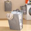 Hanging Laundry Hamper Collapsible Dirty Clothes Hamper Wall Mounted Laundry Bag for Laundry Room Bedroom Bathroom College Dorm