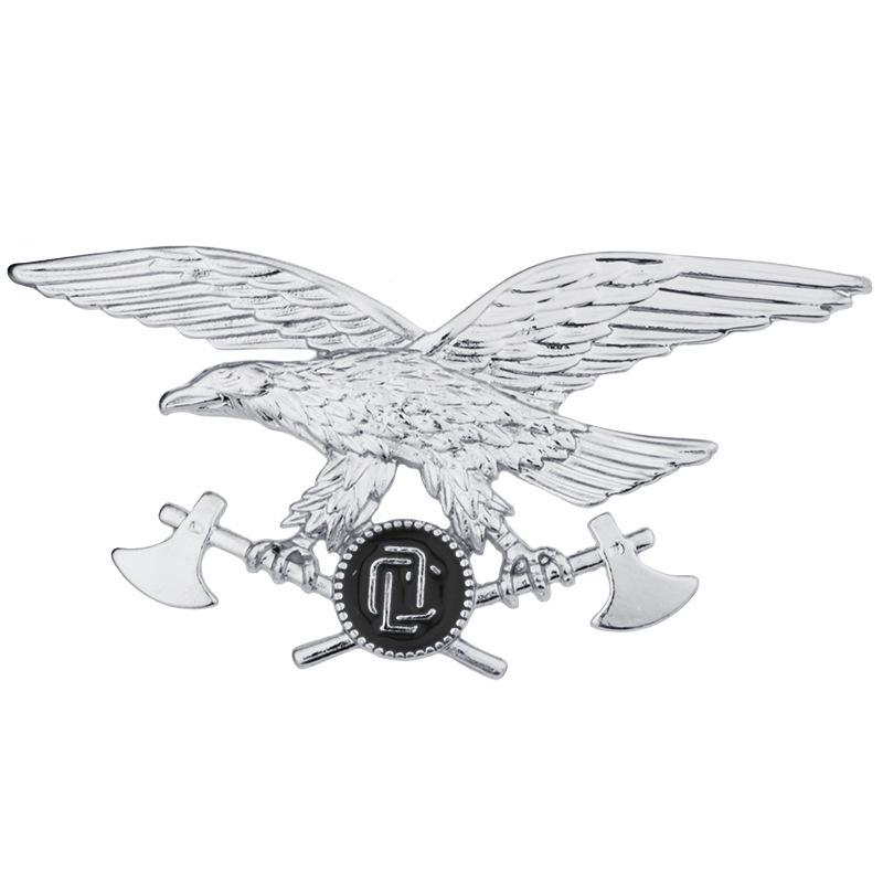 Men s Retro Eagle Brooch Pin - Trendy Badge for Suits and Shirts серебряный