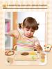 Children's Wooden Cake & Pastry Kitchen Play Set: Dessert & Baking Toys for Ages 3-6