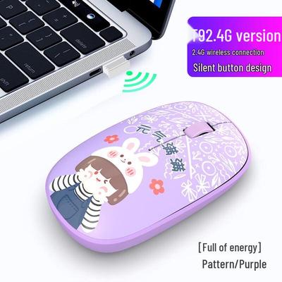 Zero Hour Appointment Trendy Cartoon Wireless Mouse