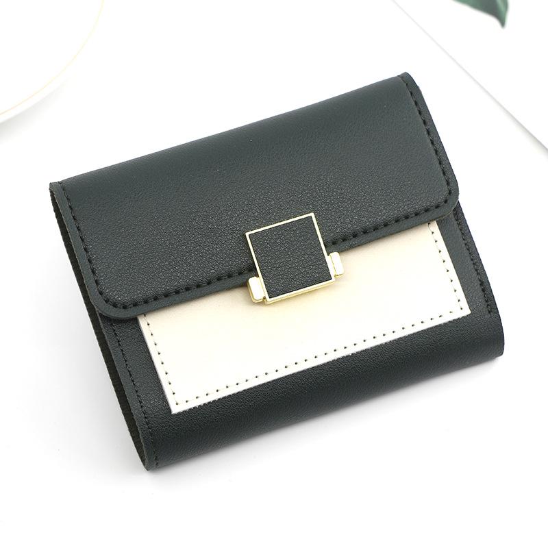 Women's Tri-fold Clutch Wallet with Card Holder and Coin Purse