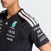 Adidas Motorsports FW25 Mercedes - AMG Petronas Formula 1 Team Moisture-Wicking Quick-Dry Slim Fit Short Sleeve Racing T-Shirt Men Tops KF0161