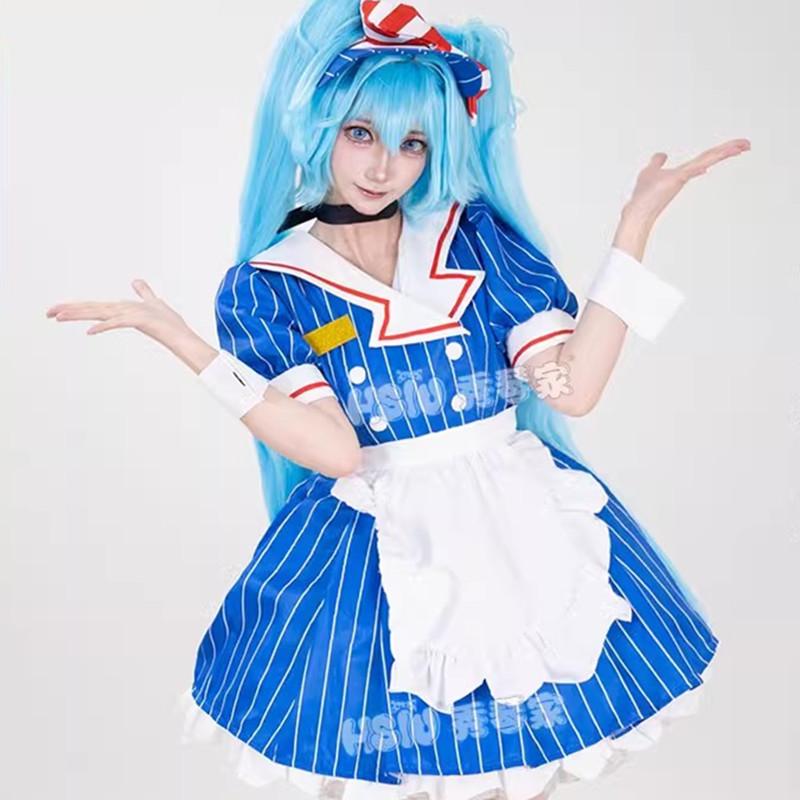 Miku Cosplay Kostümleri Anime Büyüleyici Üniforma Cadılar Bayramı Noel Karnaval Partisi Kadınlar İçin Giyinme