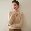Women's 100% Cashmere Polo Neck Sweater