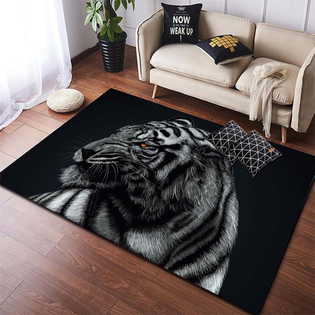 Tiger Carpet Room Mat Bathroom Floor Waterproof Carpet Mat Rugs for Bedroom Carpets for Living Room Area Rug Kitchen Mat