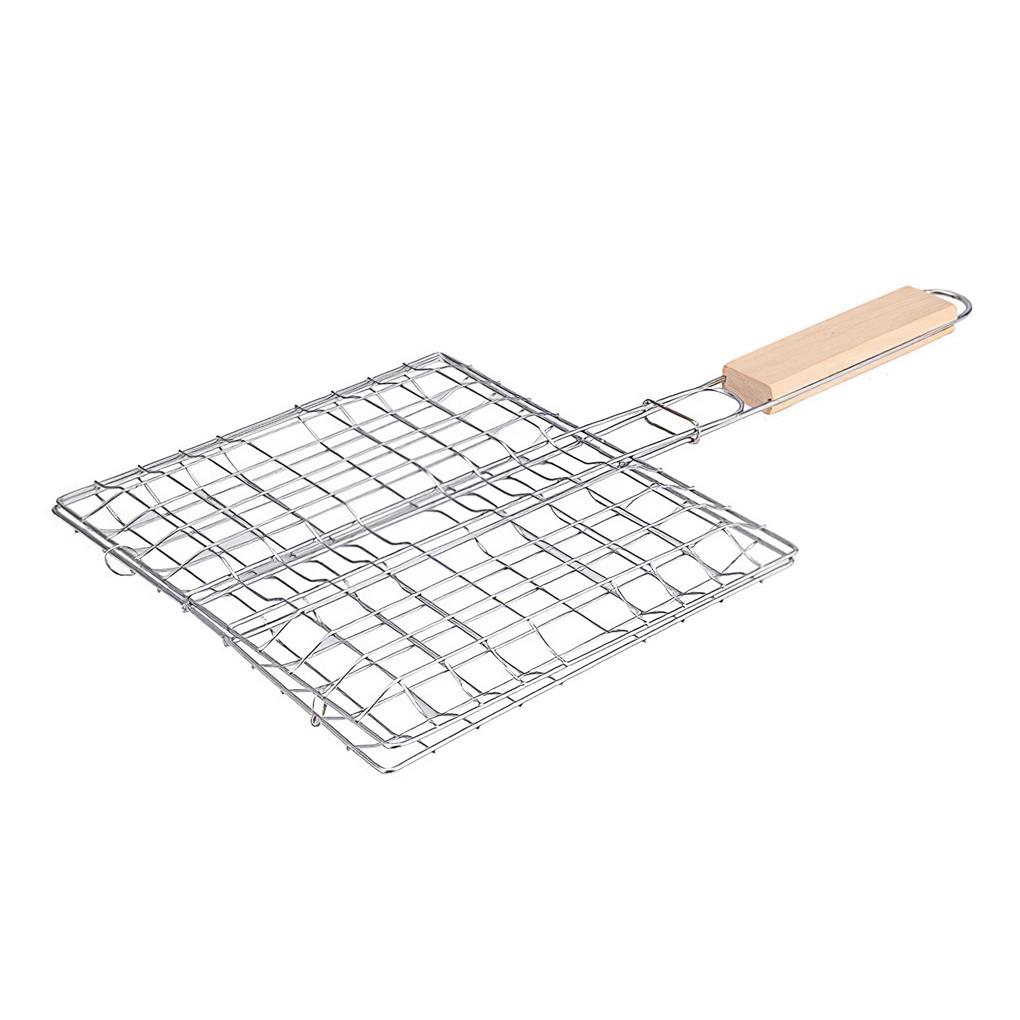 Grătar Barbecue Casnic Accesorii pentru Grătar în Aer Liber Oțel Inoxidabil Suport pentru Pește Alimente BBQ Raft pentru Grătar Accesoriu pentru Vase de Gătit