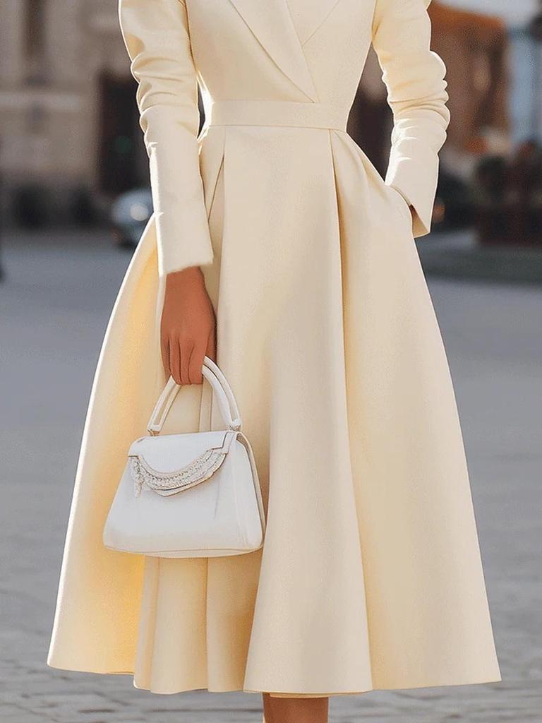Elegant 2025 V-Neck Waist-Cinching French Slimming Evening Gown for Women
