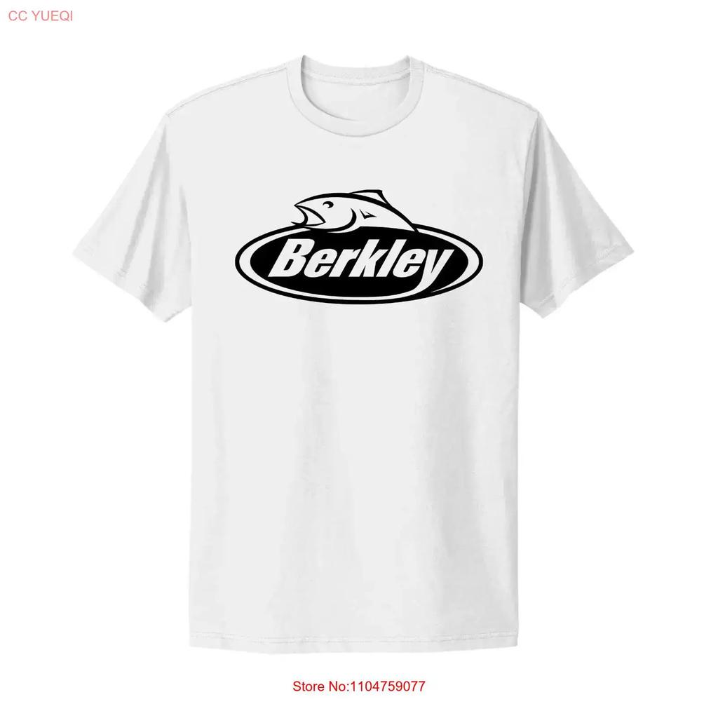 Berkley FIshing Logo Mens T Shirt vintage Washed Casual Stretched Comfortable Soft Top For Everyday Wear Versatile Stylish