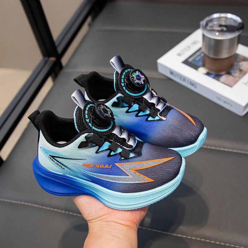 

New Style Sports Shoes with Breathable Mesh and Shock-absorbing Feature - Boys Shoes 37