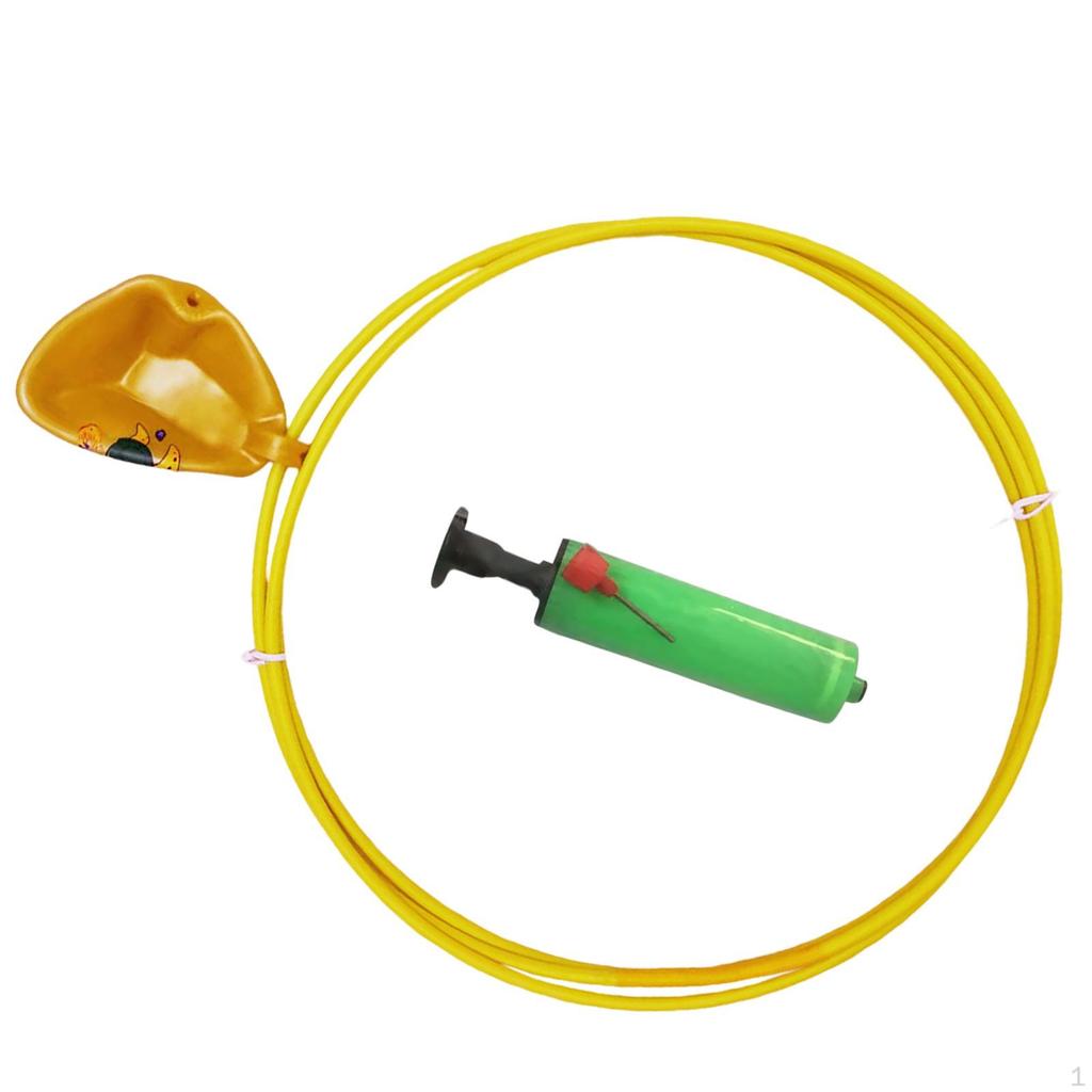 Rings Toy Dive Toys with Balloon & Inflator Sinking Pool for Underwater Adults