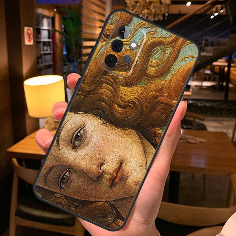 Art Paintings The Birth Of Venus Case For Samsung Galaxy A54 A34 A14 A52 A32 A12 A13 A33 A53 A15 A16 A36 A56 A26 A06 A35 A55