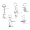 5 Pcs Belly Button Non Piercing Navel Rings for Women Girls Belly Dangly No Perforation Zircon Star Moon Series Set