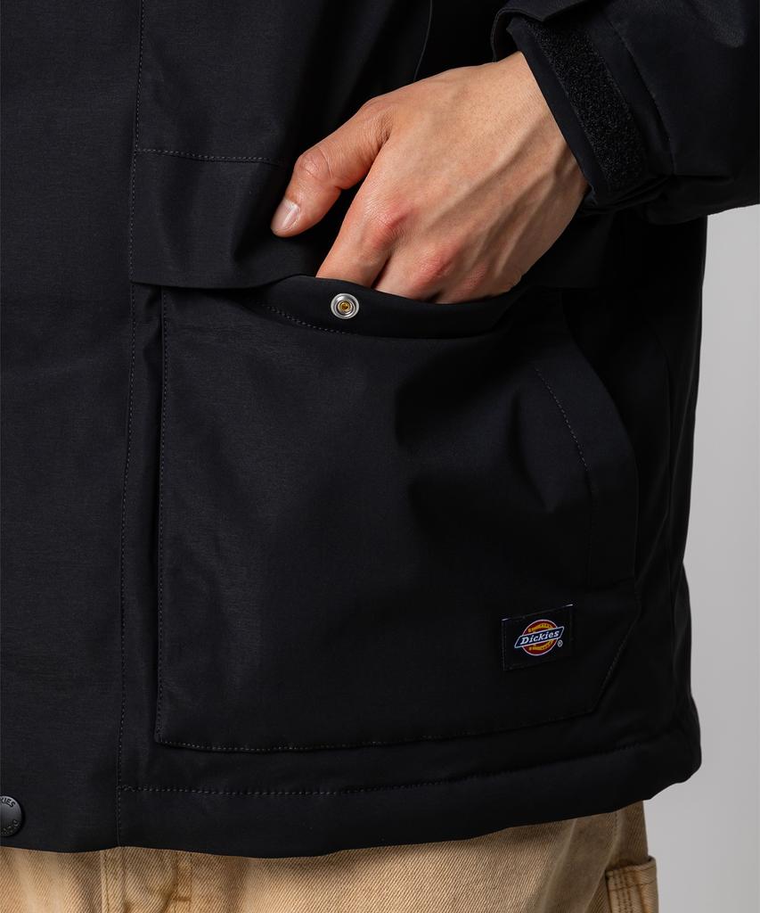 Dickies Regular Fit Heavy Padded Jumper Black