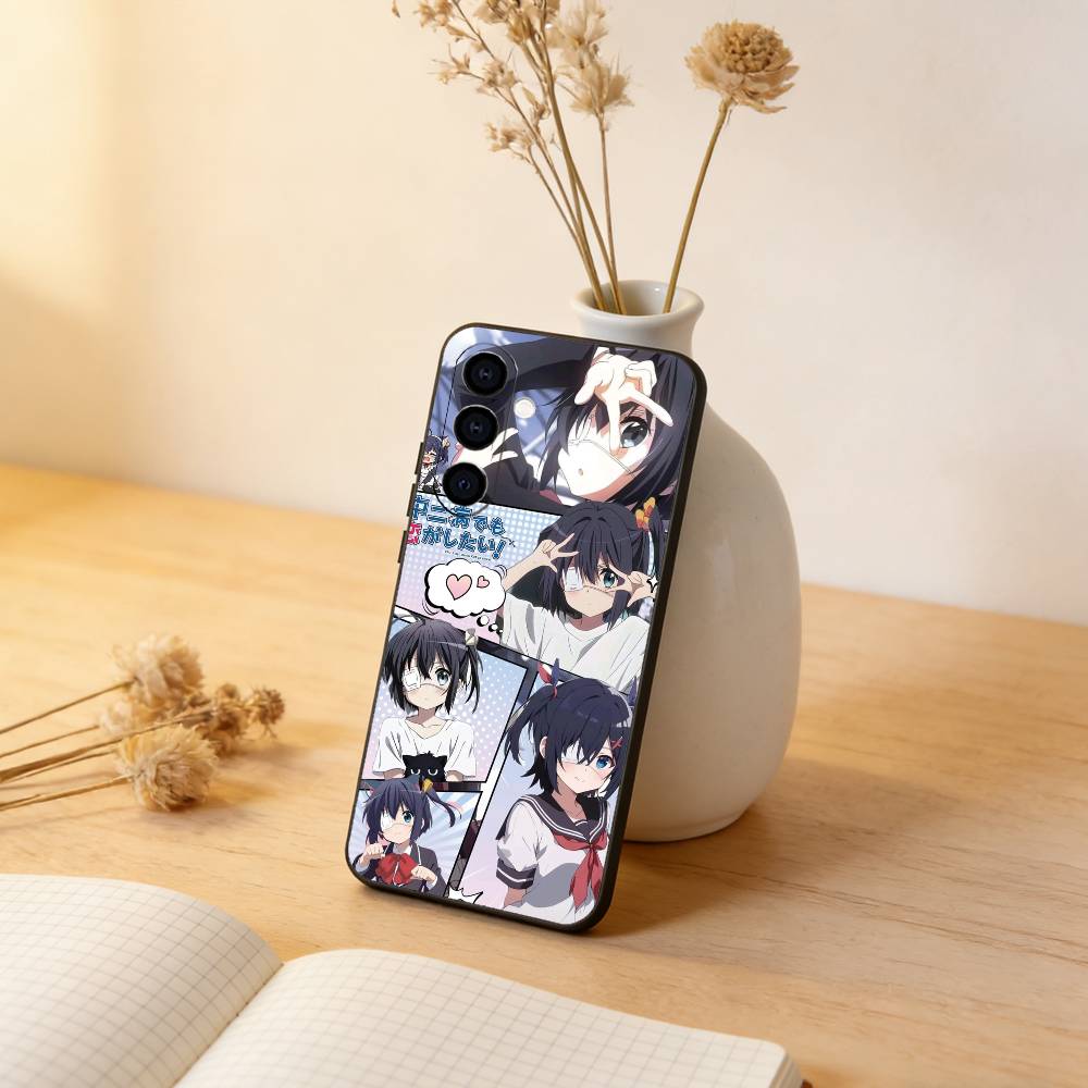 

Love, Chunibyo & Other Delusions Phone Case Black Silicone Soft For Samsung Galaxy A73,A72,A71,A70,A53,A52,A51 Samsung a73 5g