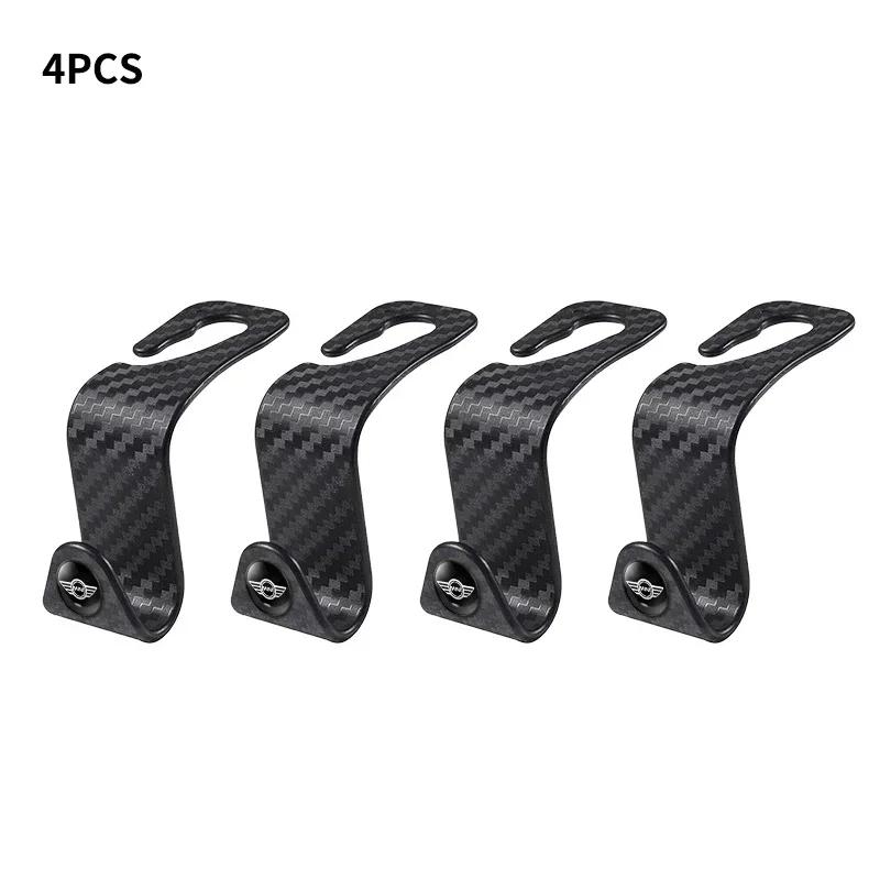 1/2/4Pcs Car Fastener Hangers Car Storage Interior Accessories For MINI One Cooper JCW Countryman Clubman Cabrio Paceman Coupe Gqtsu22