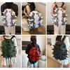 Punk Style Fashion Unique Design Backpacks 2025 New Hedgehog Large Capacity Bags Hot Style PU Personality Travel Bags Spike