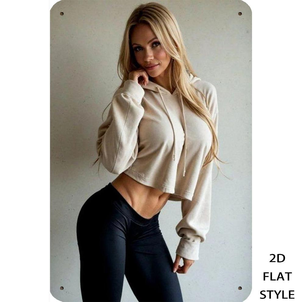 Vintage Retro Tin Metal Sign Wall Art 8x12 Inch, Home Bar Cafe Room Decor Iron Tin Sign