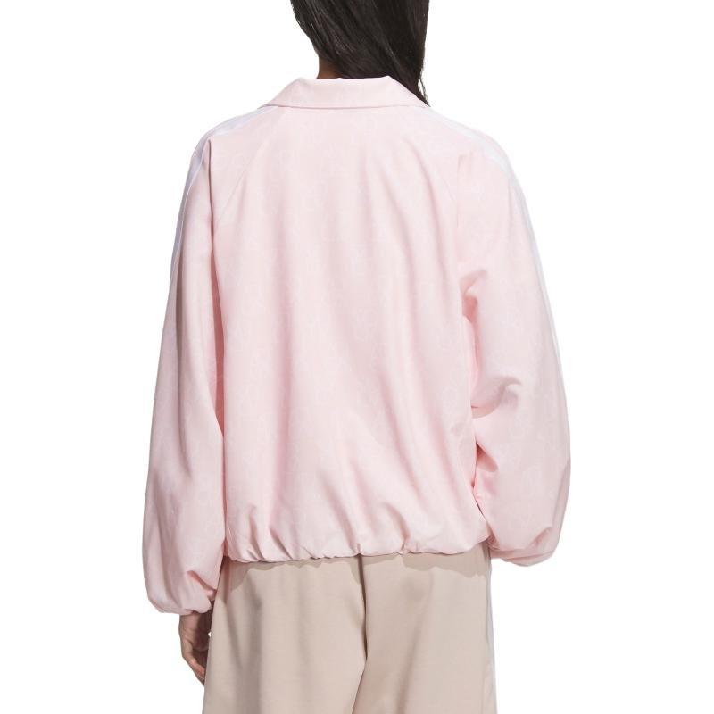Adidas ALLOVER PRINT SS25 Jacket Women's Pink JY7703