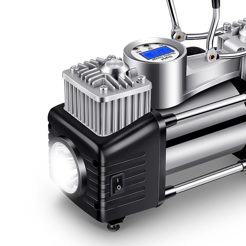 High-Power Dual Cylinder Portable Off-Road Car Tire Inflator