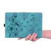 iPad Air 13-inch 2025 Leather Case, Cherry Blossom Cat Design, Card Slot, Stand Compatible with iPad 10.9 and Pro 11-inch