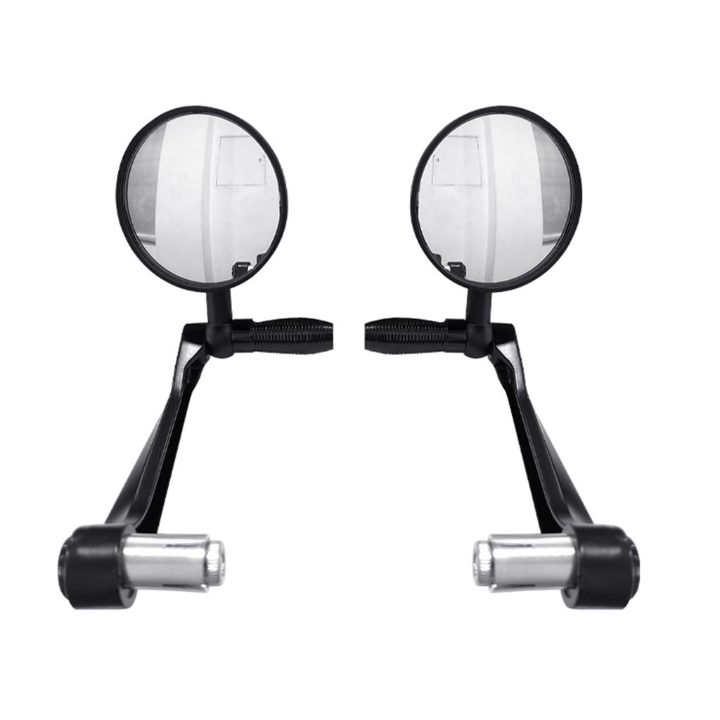 Universell backspegel Klar reflektion Slitstark design Styrbackspegel Lättvikt för motorcyklar och cyklar
