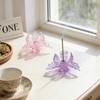 Cute Flower Glass Incense Holder Incense Burner Stick Holder Line Incense Holder Buddhist Aromatherapy Incense Censer