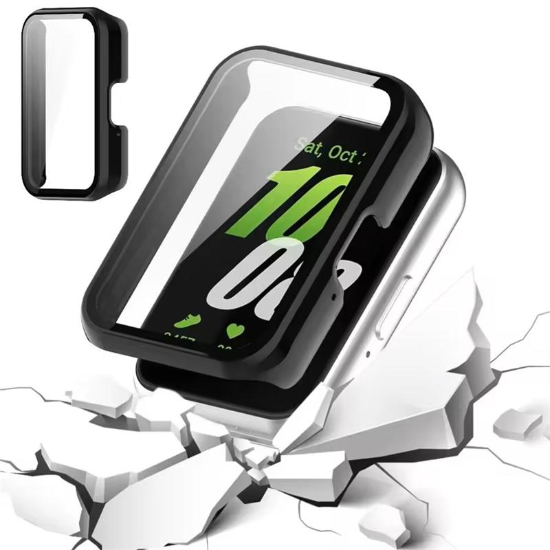 Glass+shell Cover For HUAWEI Band 11 and 11 Pro Accessories All-Around Hard PC Bumper Frame Tempered Protector HuaWei Smart band 11 and 11 Pro Cases