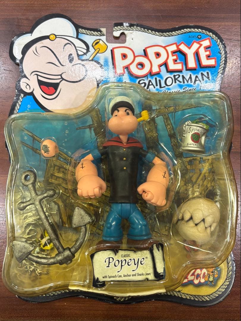 

[USED] POPEYE the SAILORMAN Popeye action figure