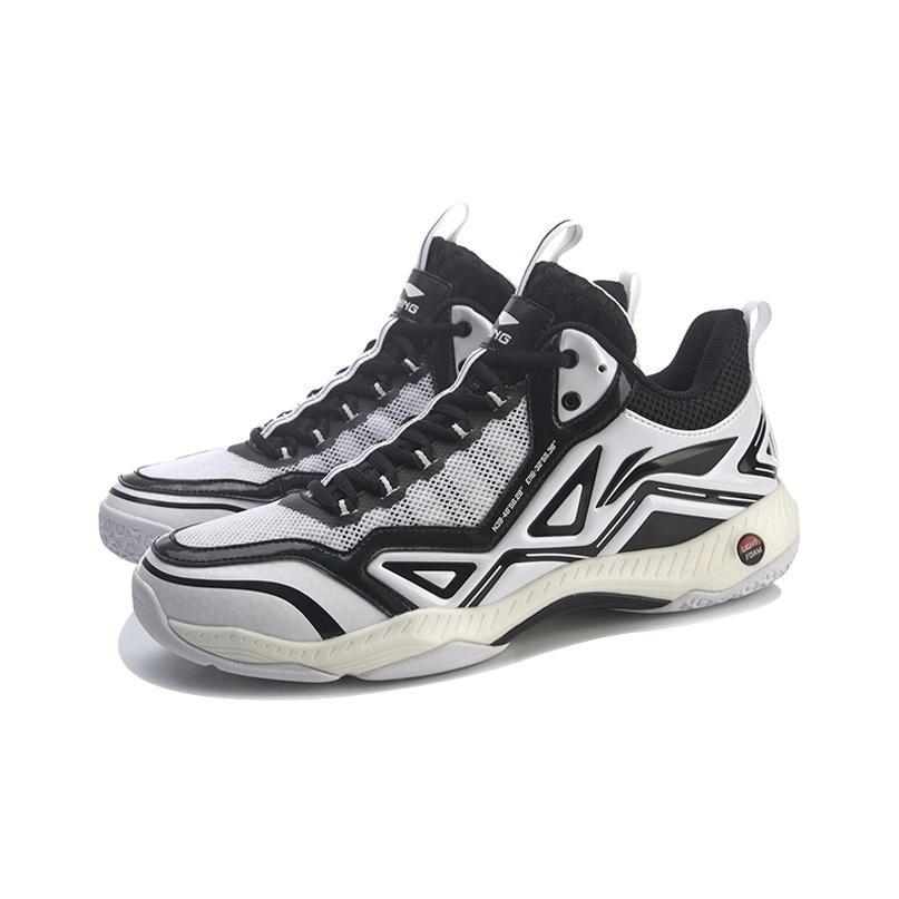 LiNing Roar Lite Stoff Synthetikleder TPU Rebound Stoßdämpfung Atmungsaktiv Abriebfest Stützend Rutschfest Low-Top Badmintonschuhe AYTR007-1