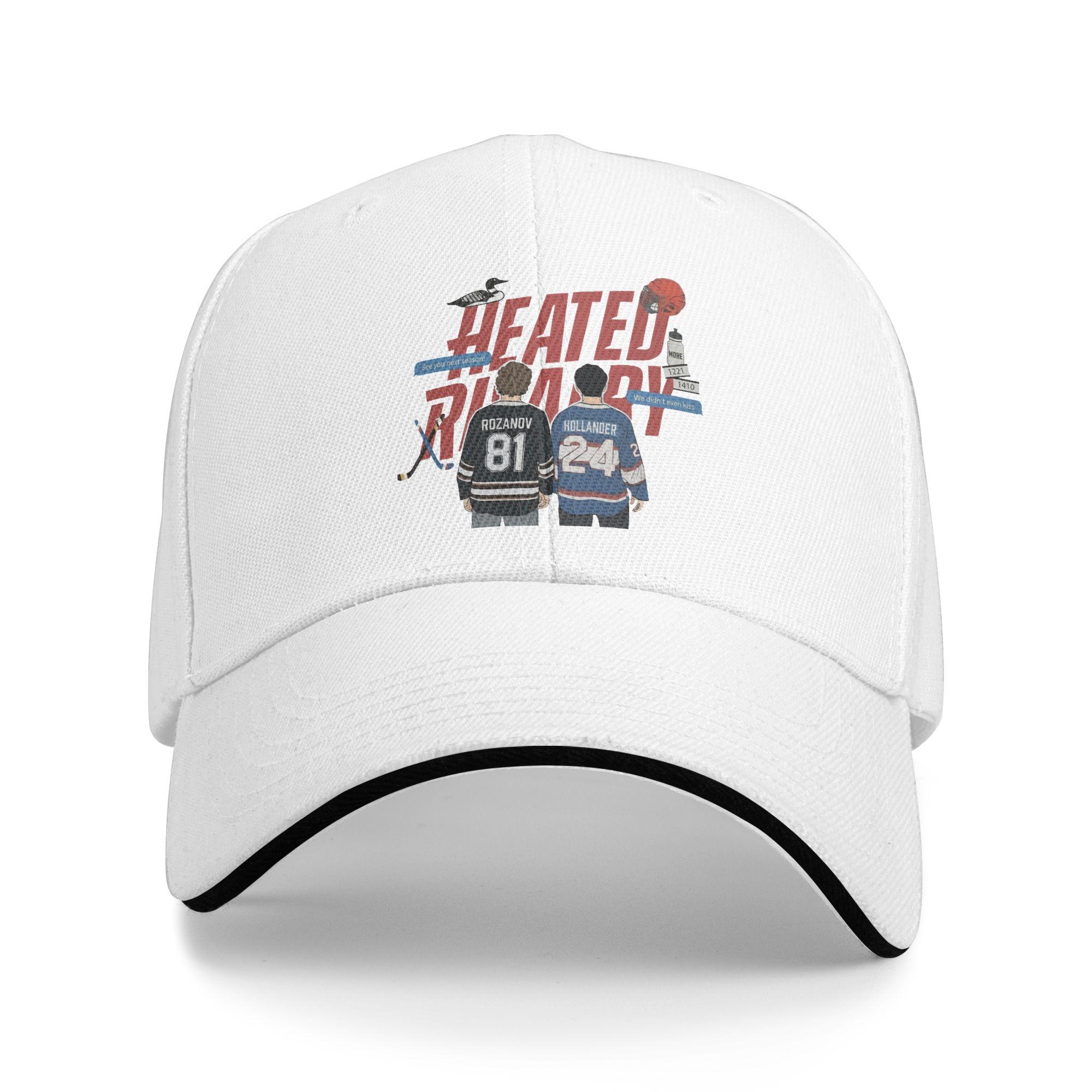 

Heated Rivalry Wolf Bird Logo Baseball Caps Fashion Sandwich Caps Men Women Polyester Headwear Outdoor One Size