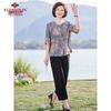 Yuzhaolin Women's Summer Blouse Set for Elderly
